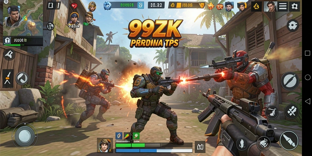 Tampilan gameplay seru dan menegangkan di 99ZK.