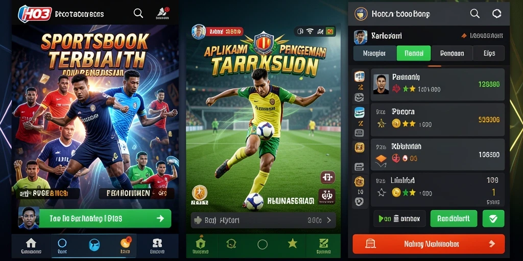 Tampilan gameplay taruhan olahraga yang menarik di HO3.