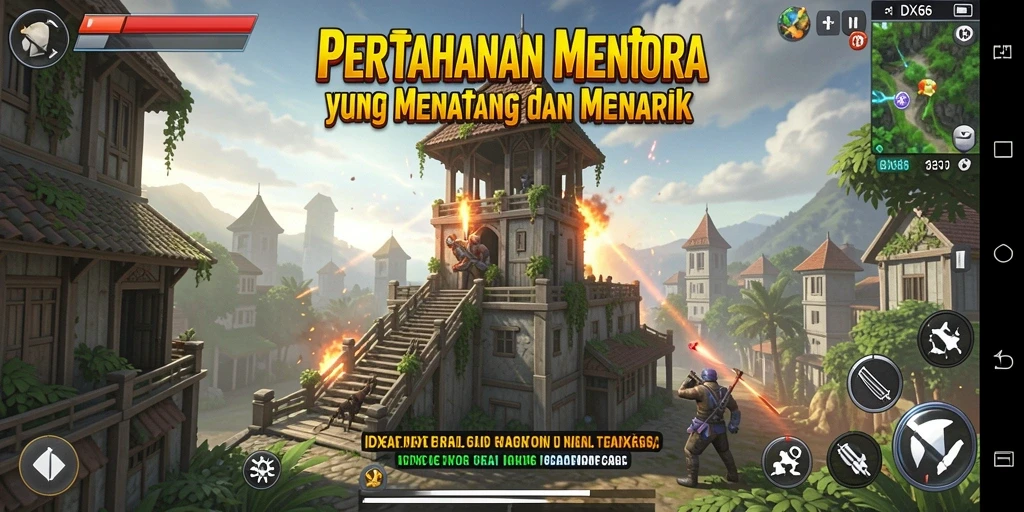 Tampilan permainan IDX66 yang menegangkan dan strategis.