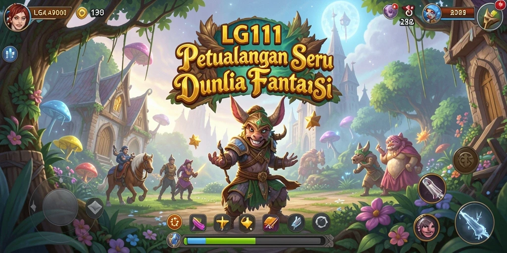 Screenshot gameplay petualangan yang mendebarkan di LG111.