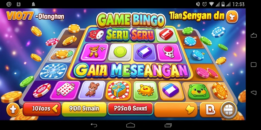 Screenshot VIO77 menunjukkan keseruan permainan Bingo yang penuh interaksi.
